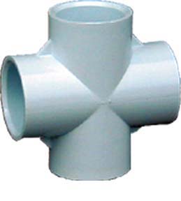 1in. PVC Sch. 40 Crosses  34410