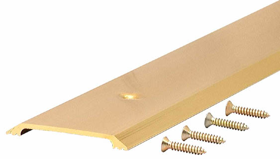 36in. Bright Gold Heavy Duty Flat Top Saddle Thresholds