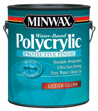 1 Gallon Satin Polycrylic Protective Finishes  13333 - Pack of 2
