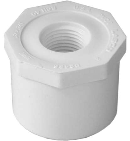 1-.50 in. X .50 in. PVC Reducing Bushing