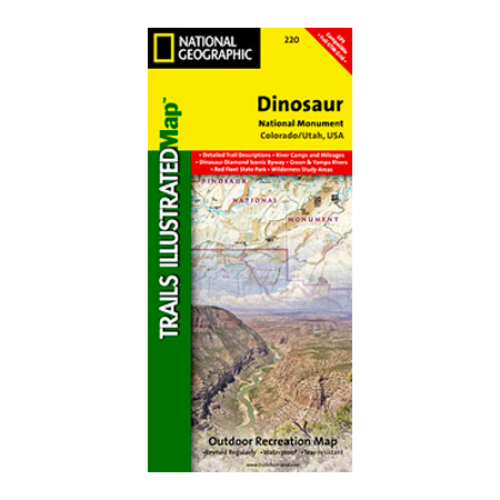 National Geographic 603060 220 Boots Dinosaur National Monument Colorado and Utah