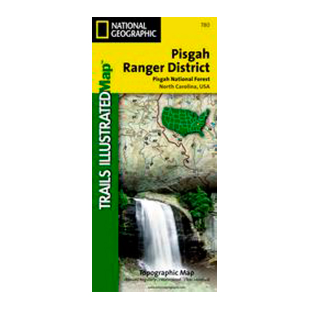 Picture of National Geographic 603122 780 Pisgah National Forest Trail Map North Carolina