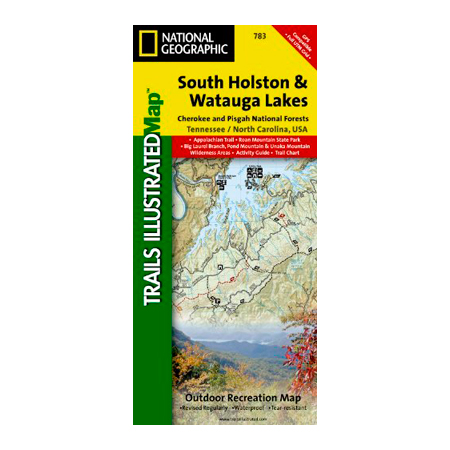Picture of National Geographic 603125 783 South Holston and Watauga Lakes Tennessee