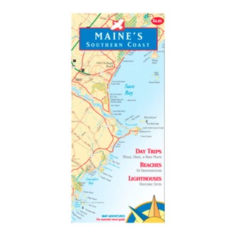 Picture of Map Adventures 103084 Maine Southern Coast Book