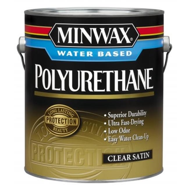 Minwax 1 Quart Minwax Water Based Satin Polyurethane 63025