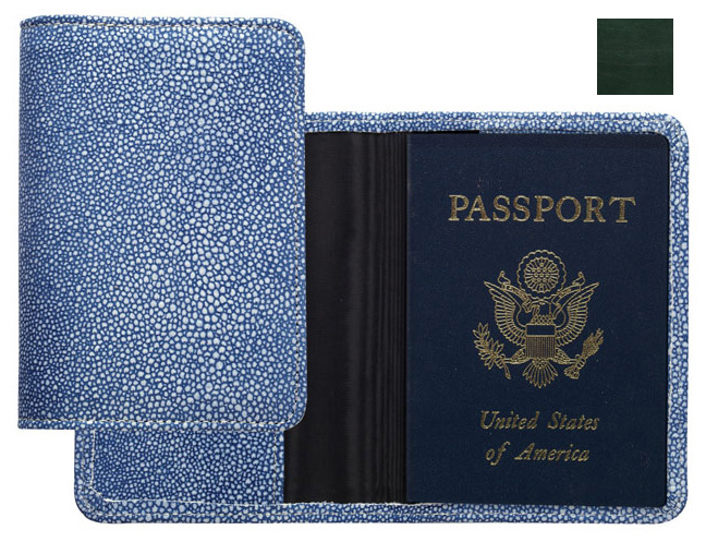 Picture of Raika RM 115 GREEN Passport Cover - Green