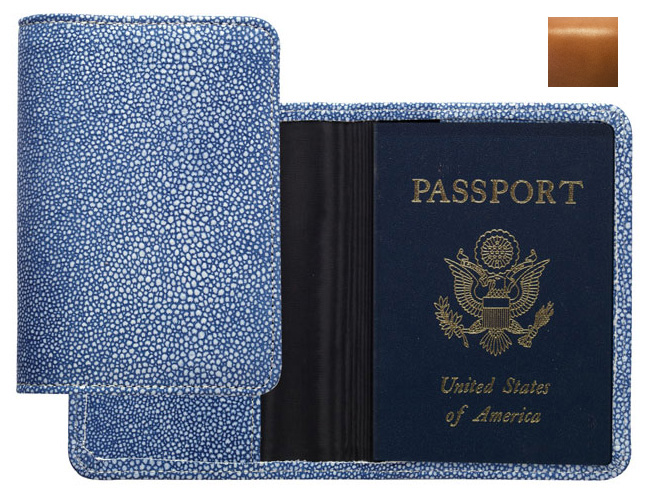 Picture of Raika RM 115 TAN Passport Cover - Tan