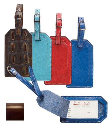 Raika RM 135 BROWN Luggage Tag - Brown