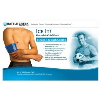 Picture of Battle Creek Equipment 524 2 in. X 4.5 in. x 7 in. Ice It F G-Pack