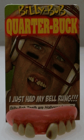 Picture of Billy Bob Teeth 10483 Quarterbuck Cavity Teeth