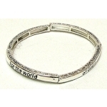 Picture of IWGAC 015-2740 Stackable Stretch Bangle-For The World