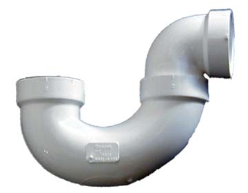 1 .50in. Sch. 40 PVC-DWV P-Traps  78515