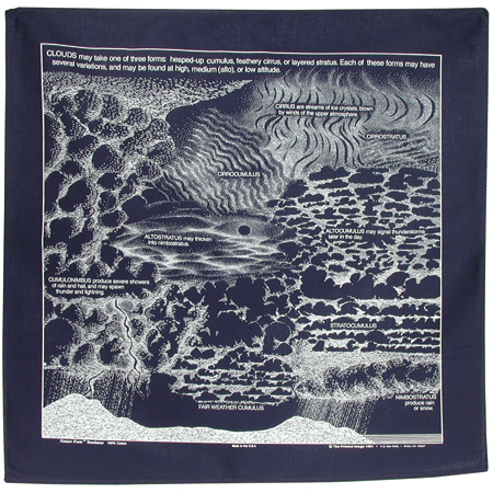 104109 Clouds Bandana