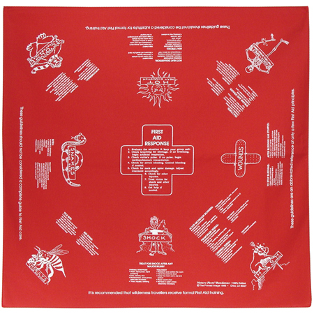 104110 First Aid Bandana