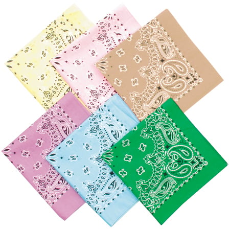 Bandana Fashion Hang Tag UPC - Light