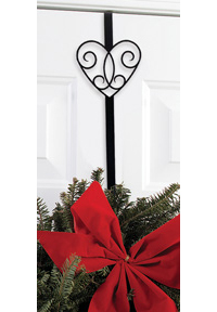 Picture of Village Wrought Iron WRE-B-110 Heart Wreath Hanger