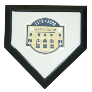 New York Yankees Authentic Hollywood Pocket Home Plate - Yankee Stadium Final Season Logo