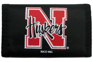 Picture of Nebraska Cornhuskers Wallet Nylon Trifold Red