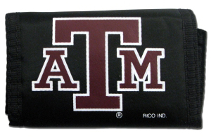 Picture of Texas A&amp;M Aggies Wallet Nylon Trifold