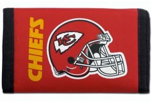 Picture of Kansas City Chiefs Wallet Nylon Trifold