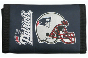 Picture of New England Patriots Wallet Nylon Trifold
