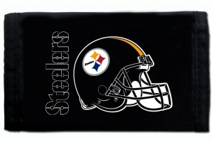 Picture of Pittsburgh Steelers Wallet Nylon Trifold