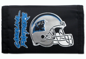 Picture of Carolina Panthers Wallet Nylon Trifold
