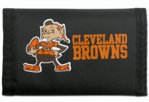 Picture of Cleveland Browns Wallet Nylon Trifold
