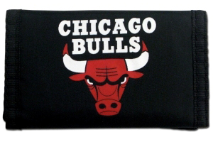 Picture of Chicago Bulls Wallet Nylon Trifold Red