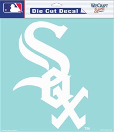 Picture of Chicago White Sox Decal 8x8 Die Cut White