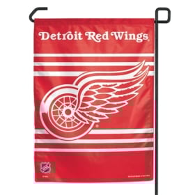 Picture of Detroit Red Wings Flag 12x18 Garden Style 2 Sided