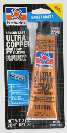 Picture of Permatex 3 Oz Ultra Copper RTV  Silicone Gasket Maker  81878