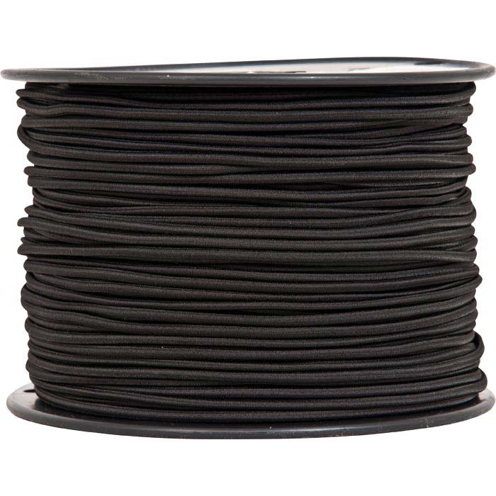 133403 .13in. x 500ft. Shock Cord Nylon - Black
