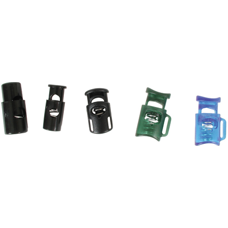 147563 Posi Grip .19in. Cord Lock 6 Pack - Black