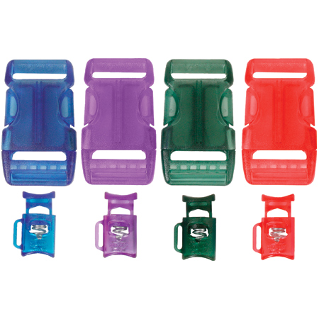 147570 .19in. Cord Locks 6 Pack - Violet