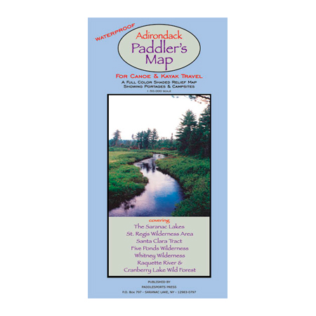 103775 Adirondack Paddlers Map