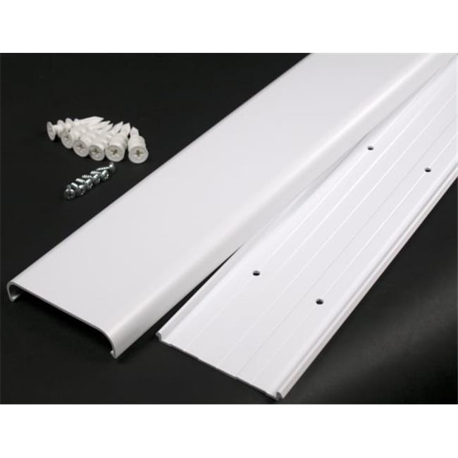 Wiremold White Flat Screen TV Cord Cover Kit CMK30
