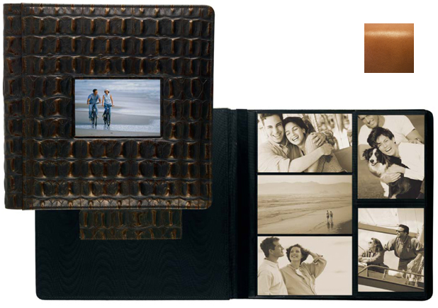 Raika RM 113-F TAN Frame Front Single Page Album - Tan
