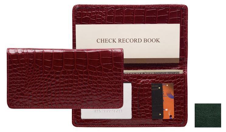 Picture of Raika RM 164 GREEN Checkbook Cover - Green