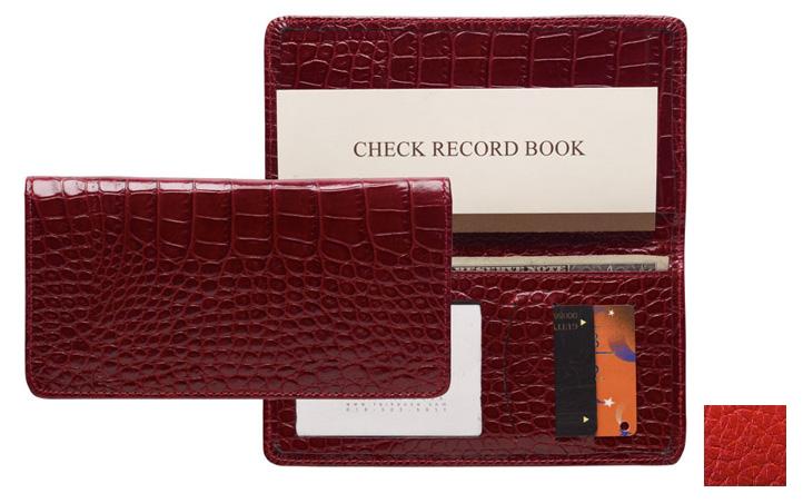 Picture of Raika RO 164 RED Checkbook Cover - Red