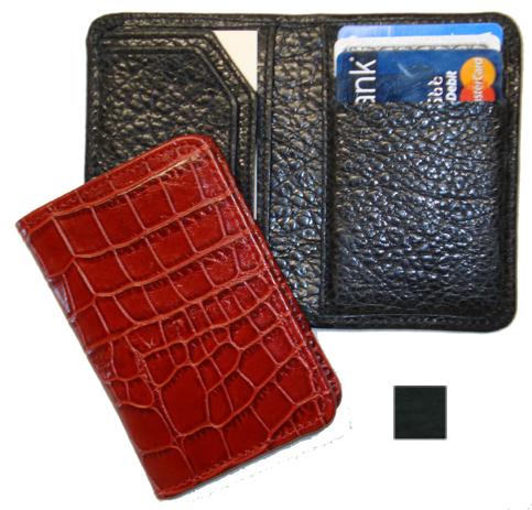 Raika VI 228 BLK Credit Card Wallet - Black