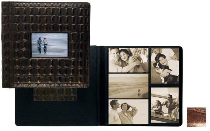 Picture of Raika NI 113 BROWN 4in. x 6in. Frame Front Large Album - Brown