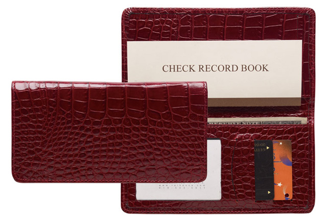 Picture of Raika NI 164 RED Checkbook Cover - Red