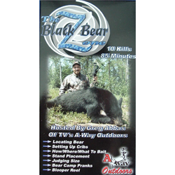 Picture of A Way Hunting Products 10048 The Black Bear Zone DVD