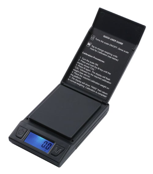 Picture of Fast Weigh TR-600-BLK Digital Pocket Size Scale with Expansion Tray