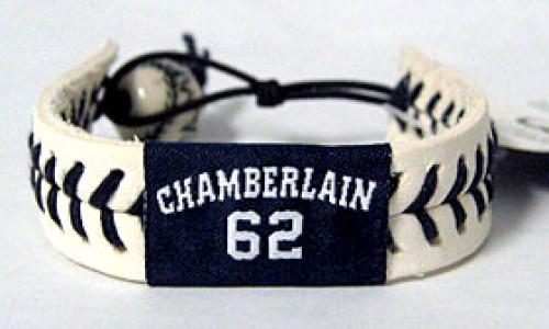 Picture of New York Yankees Joba Chamberlain Authentic Baseball Bracelet