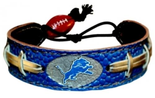 Picture of Detroit Lions Team Color Football Bracelet