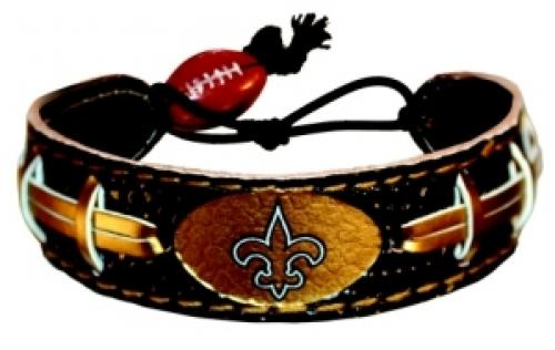 Picture of New Orleans Saints Bracelet Team Color Football