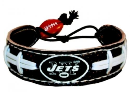 Picture of New York Jets Team Color Football Bracelet
