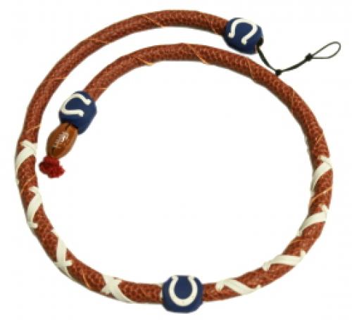 Picture of Indianapolis Colts Spiral Football Necklace